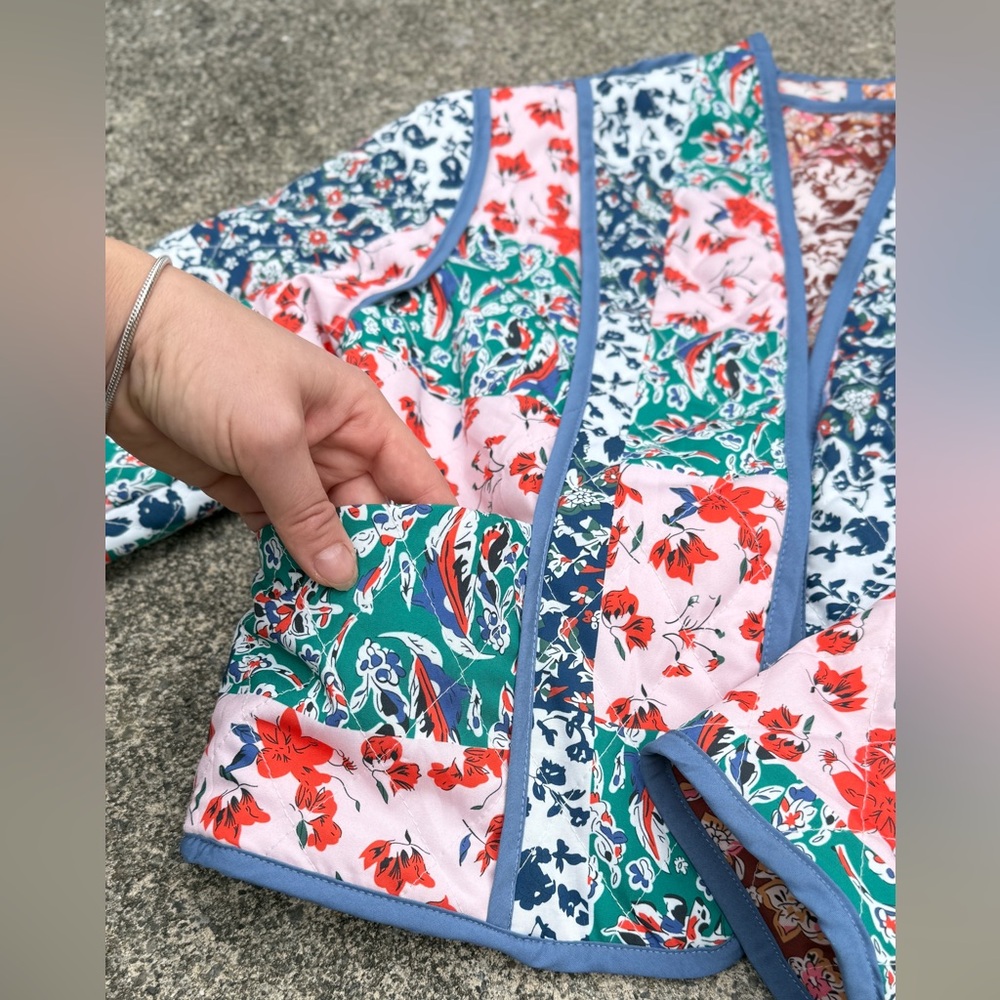 Reversibility Floral Patchwork Jacket - image 3
